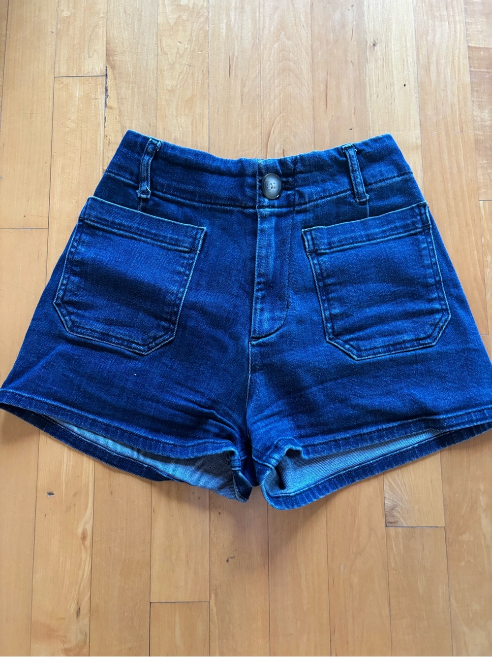 Anthropologie Maeve Colette High-Rise Denim Shorts - Picture 3 of 4